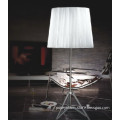 Carbon Steel Silk Shade Hotel Floor Lamps (253F silk shade)